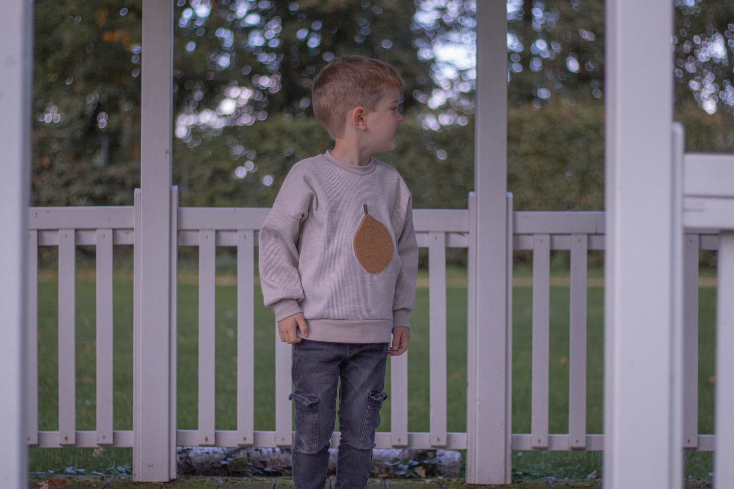 Oversized Sweater, wahlweise mit Patch