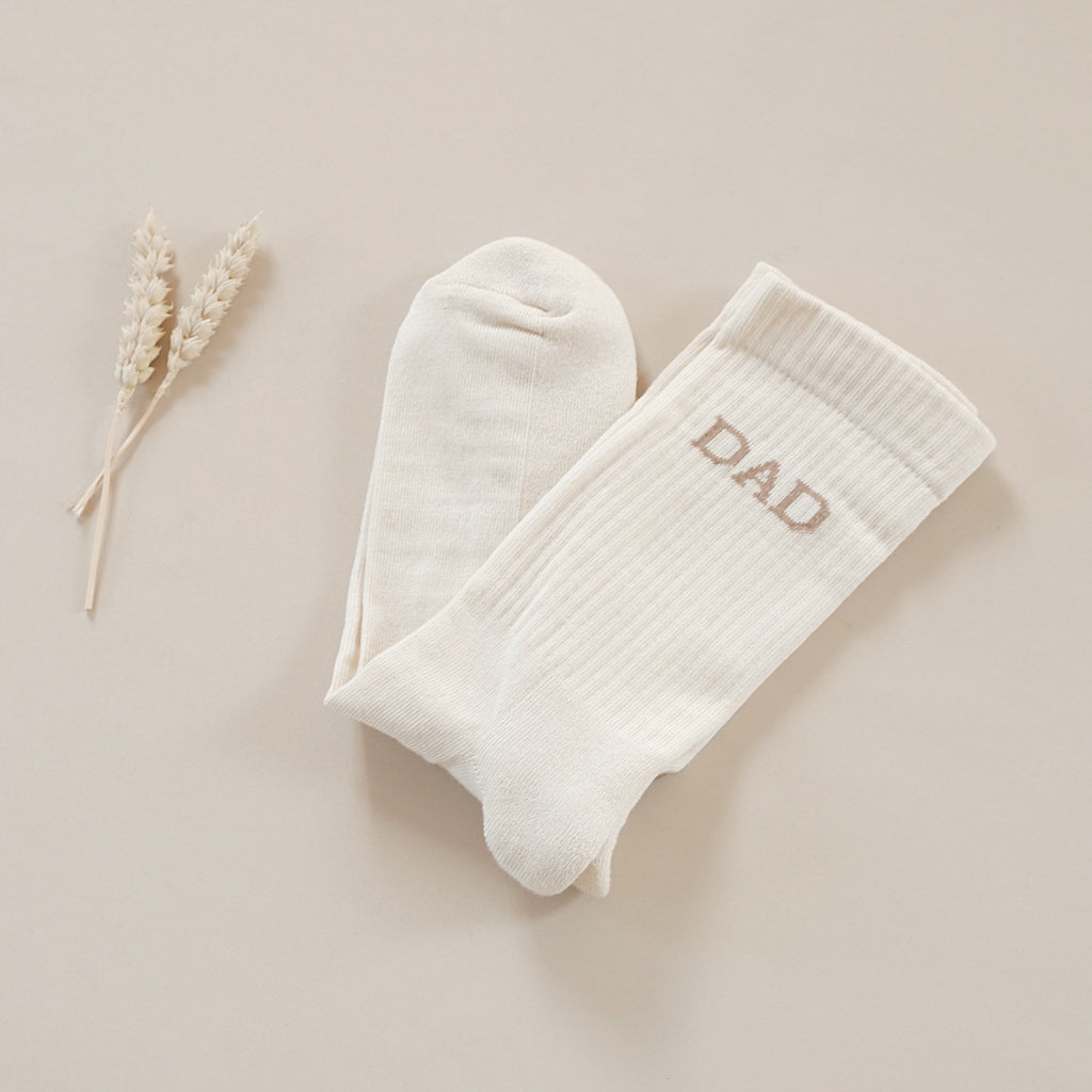 Organic Socks - DAD - Sand