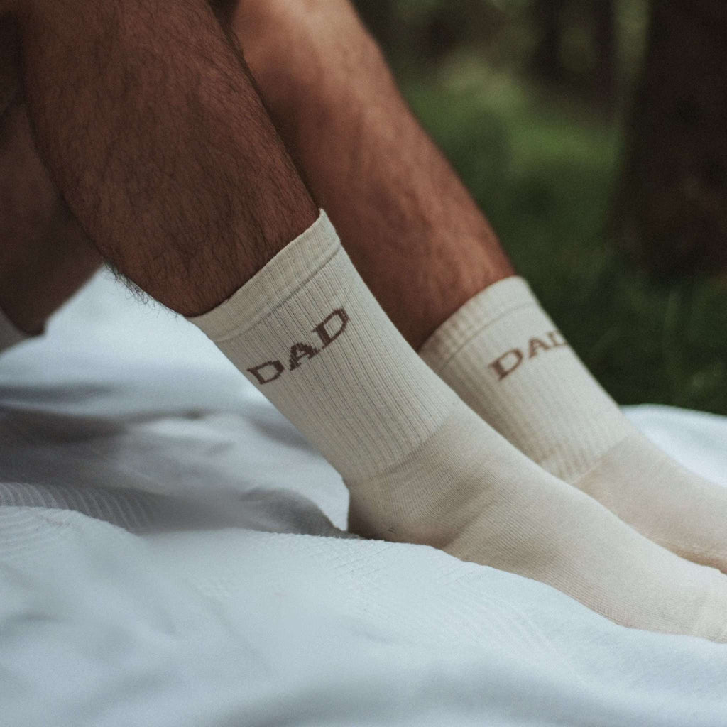 Organic Socks - DAD - Sand