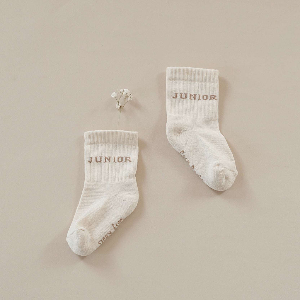 Organic Socks - JUNIOR - Sand