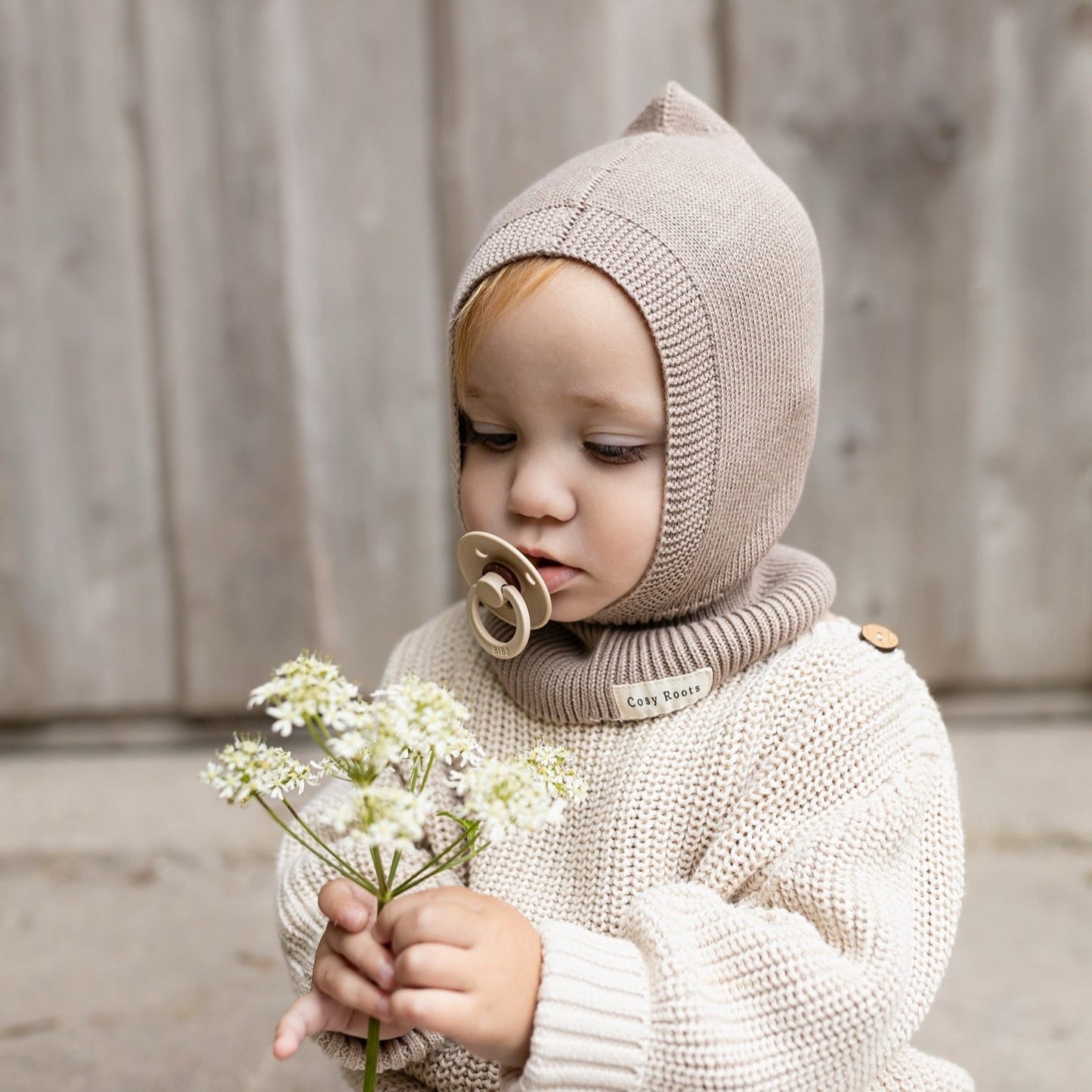 Organic Knit Balaclava - Caramel 🤎