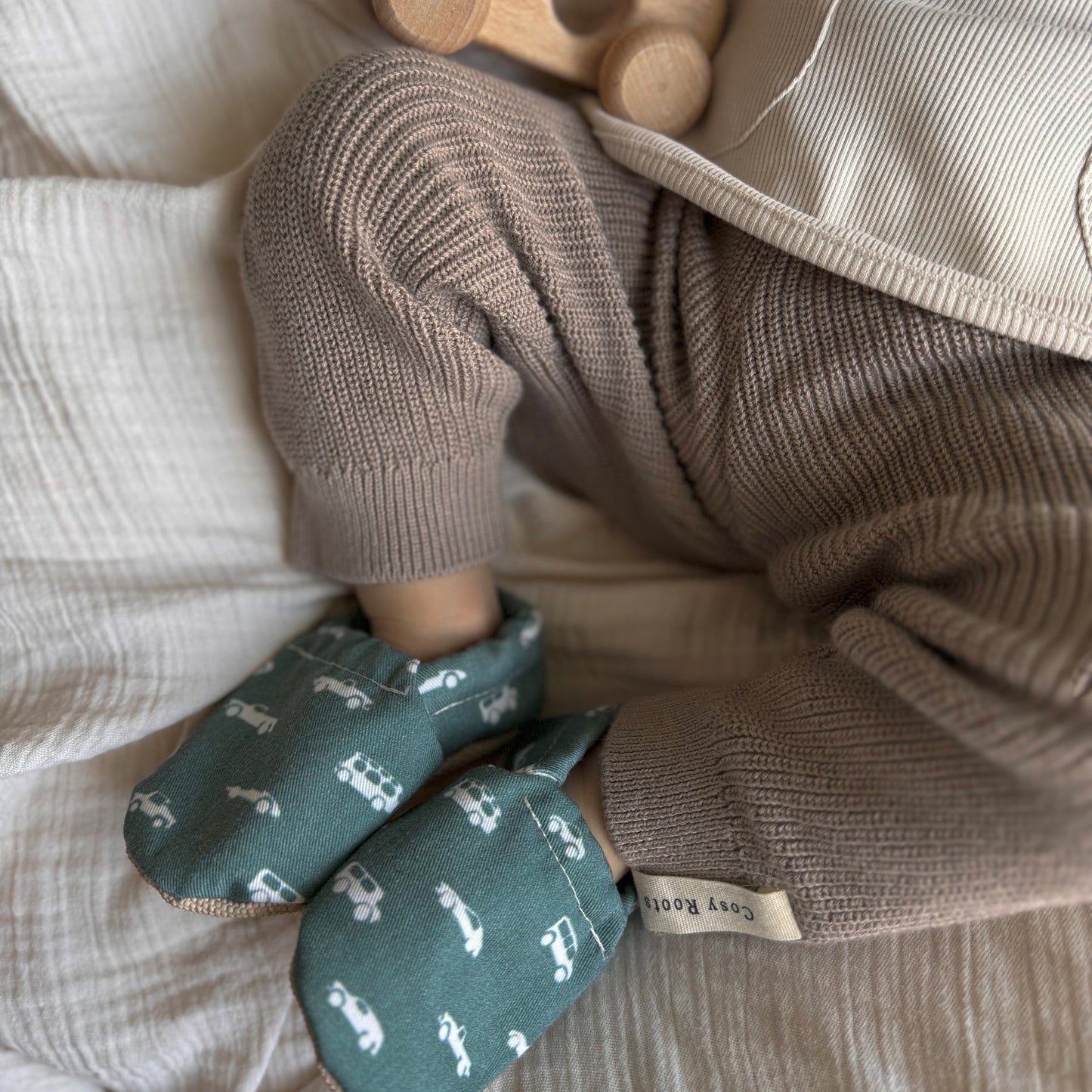 Organic Knit Leggings - Caramel 🤎