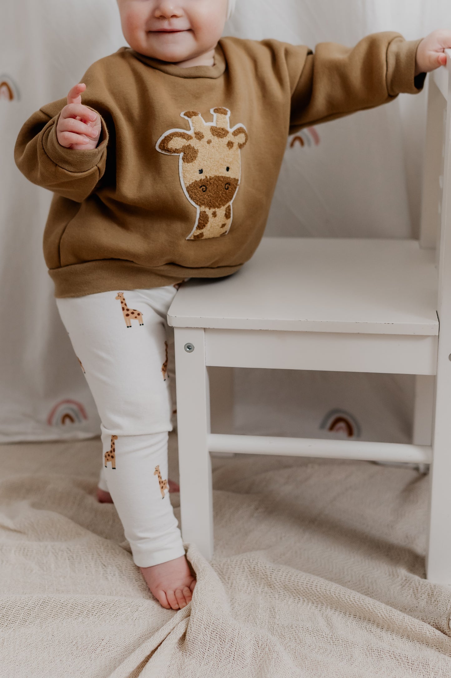 Giraffen Set 🦒 - Sweater + Hose + Mütze