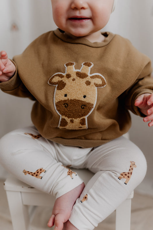 Giraffen Set 🦒 - Sweater + Hose + Mütze
