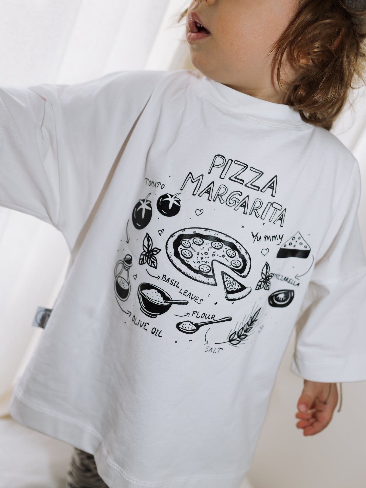 Oversized Shirt „Pizza Lover“ 🍕