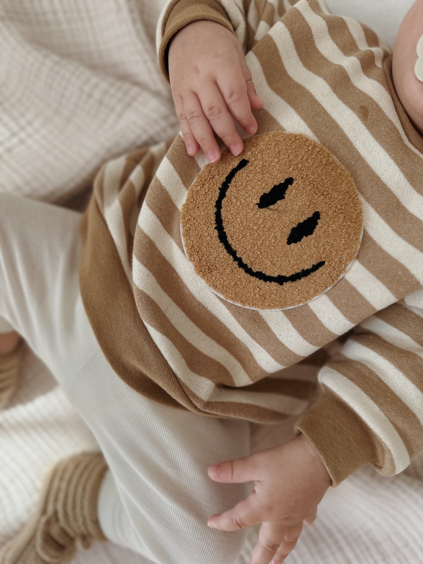 Oversized Sweater, wahlweise mit Patch