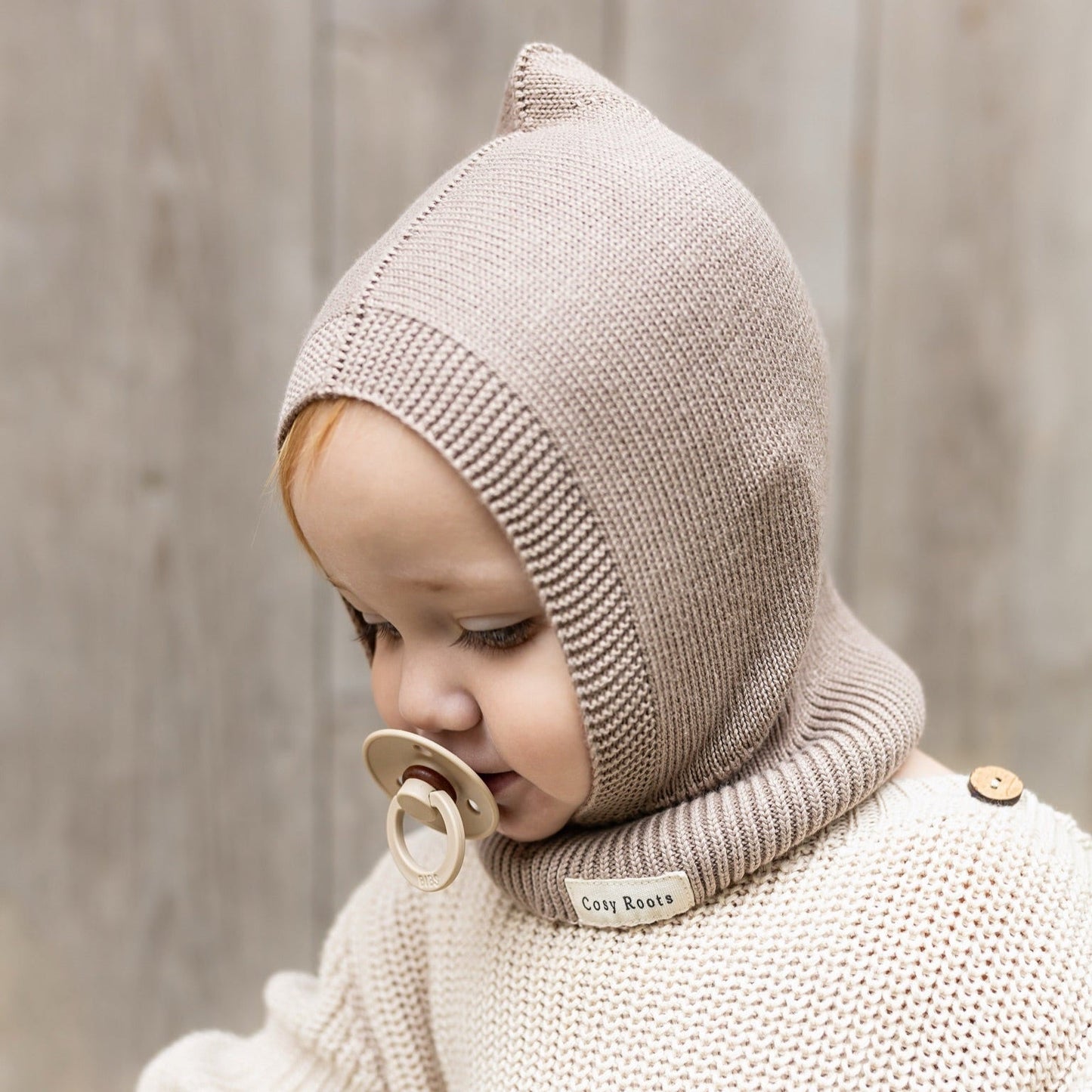 Organic Knit Balaclava - Caramel 🤎