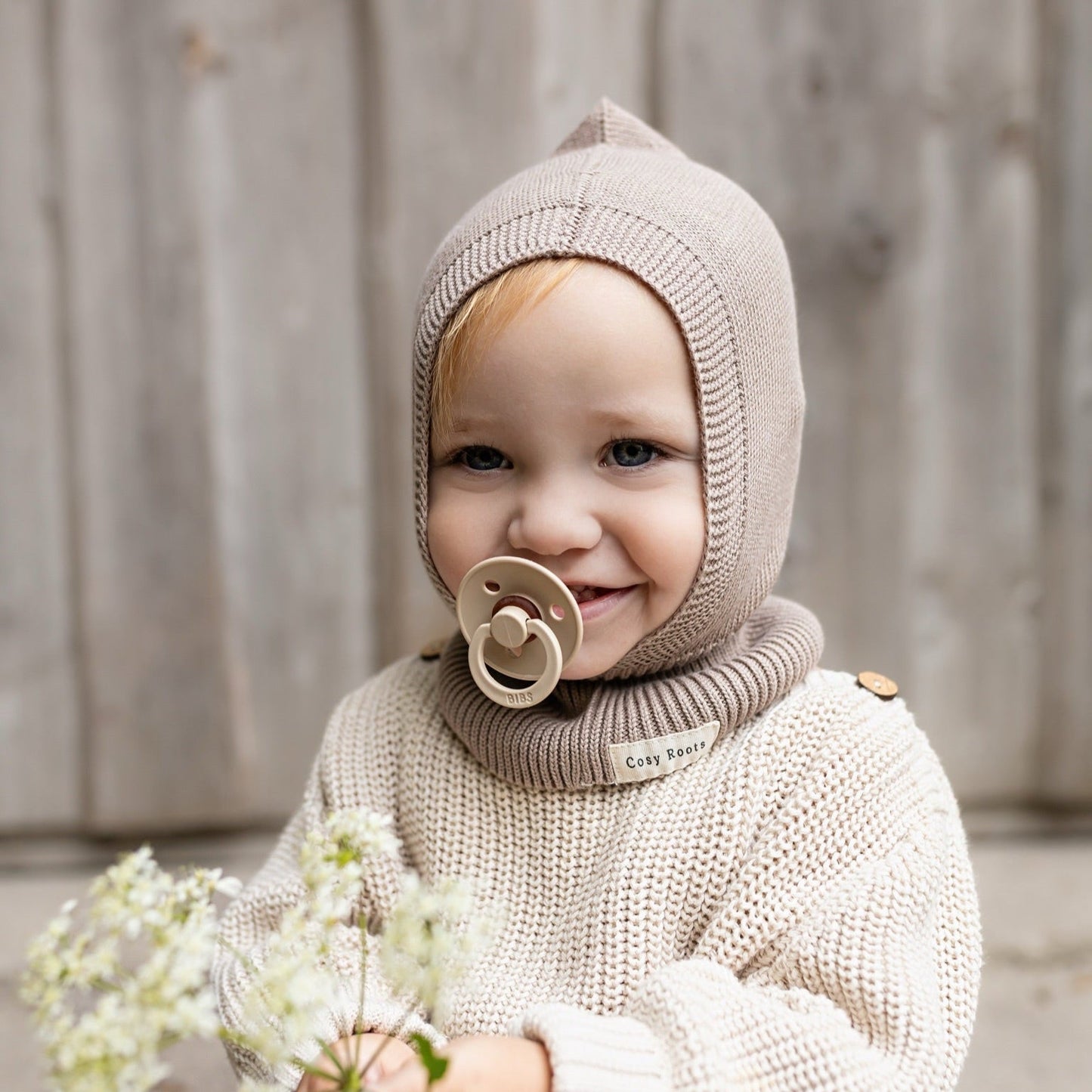 Organic Knit Balaclava - Caramel 🤎