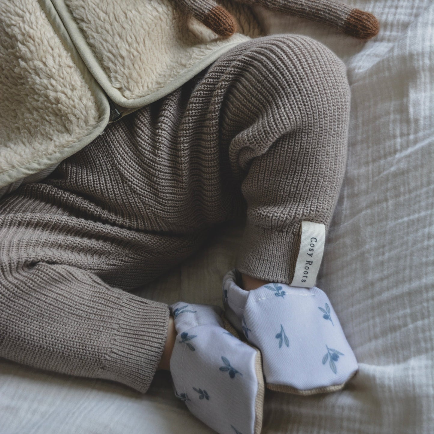 Organic Knit Leggings - Caramel 🤎