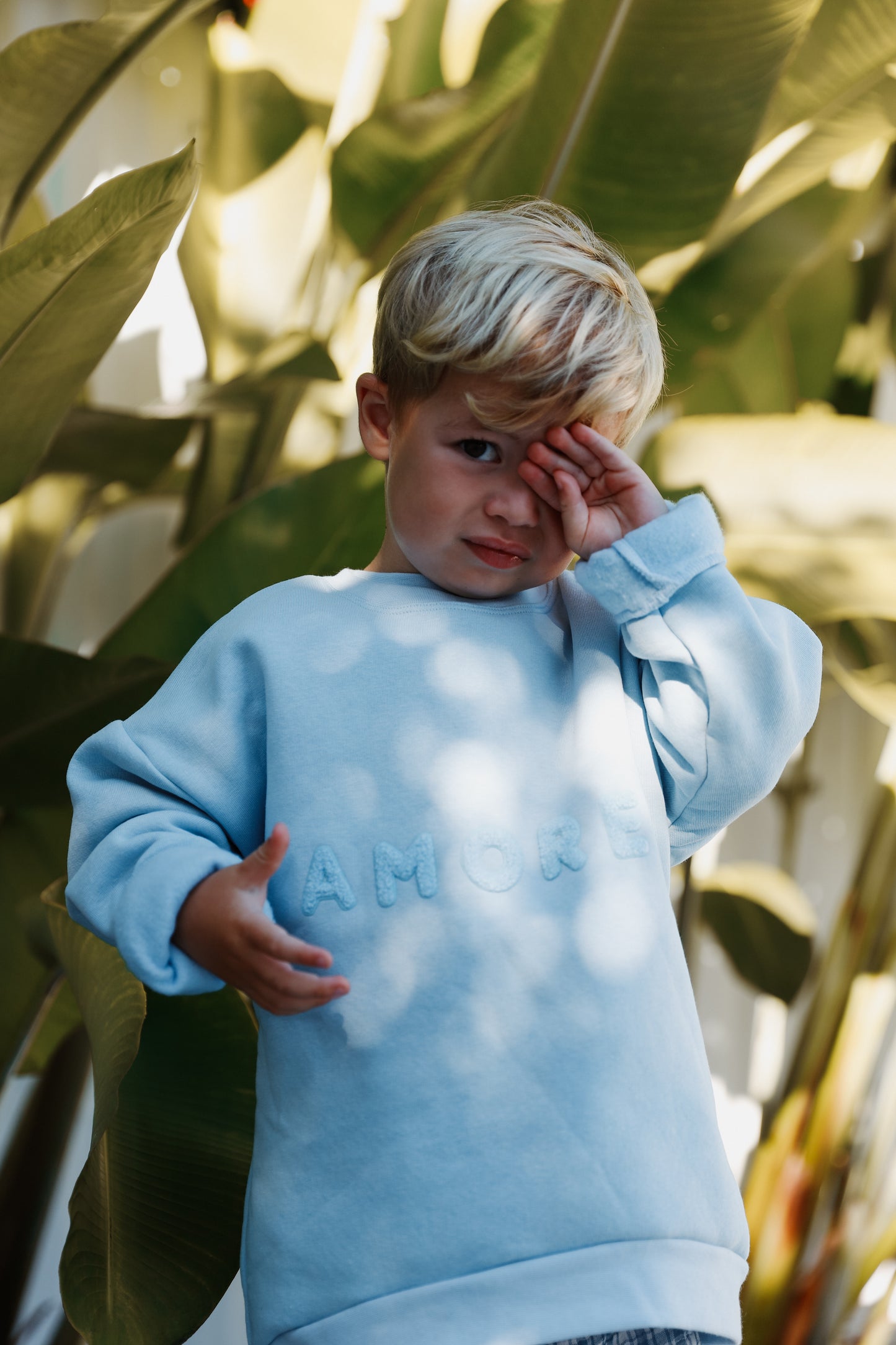 Oversized Sweater, wahlweise mit Patch