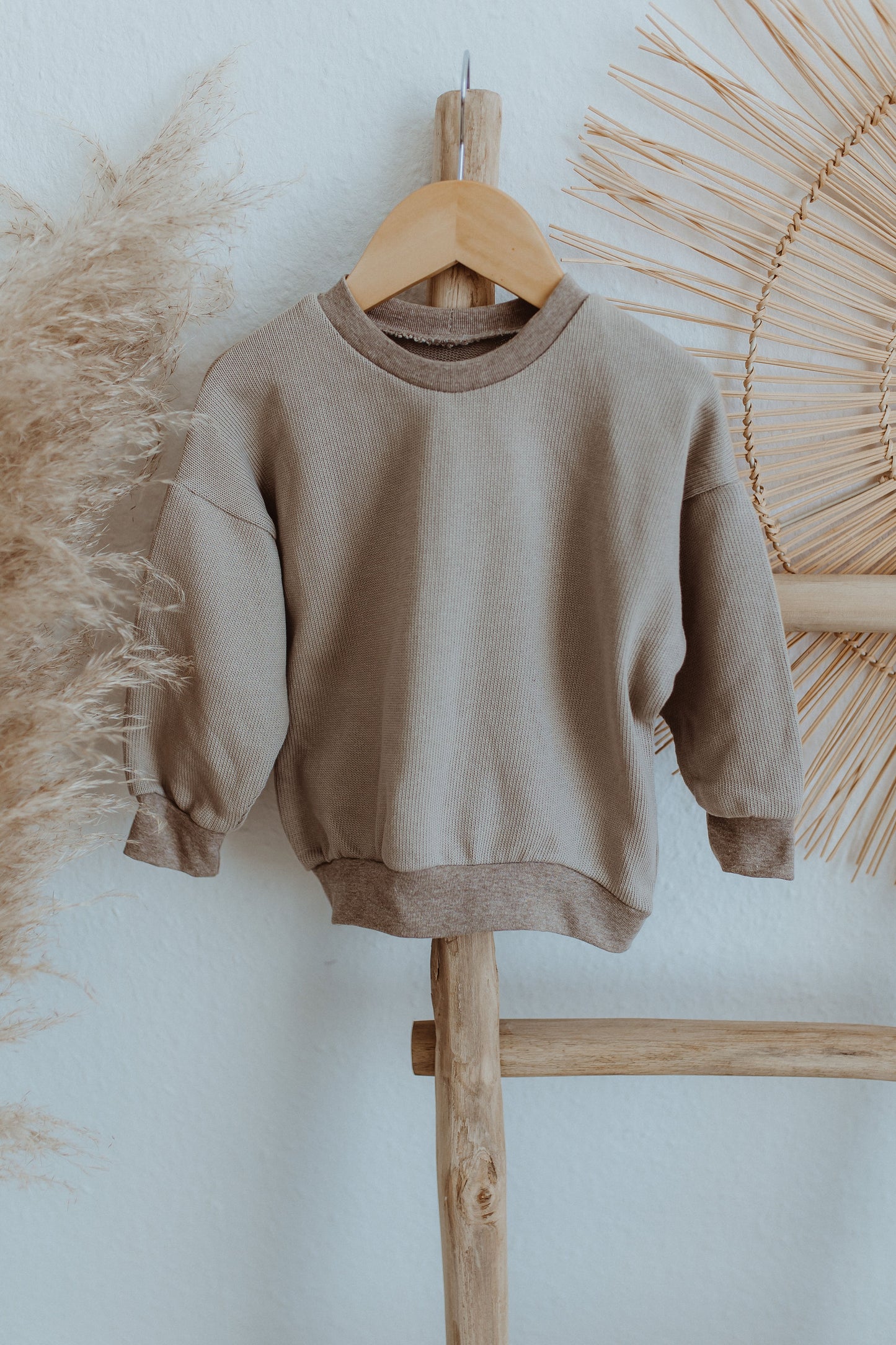 Oversized Sweater, wahlweise mit Patch